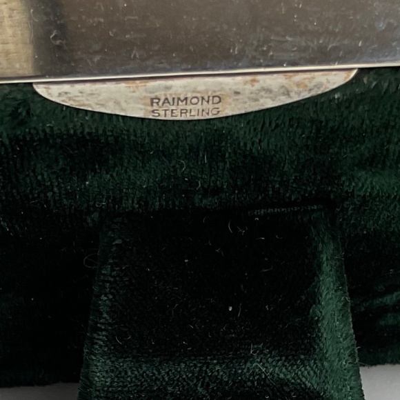 Vintage Sterling Silver Perpetual Desktop Calendar with original date cards - Picture 6 of 8